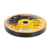 Disco abrasivo de corte preciso metal 7' x 2 mm, PRETUL