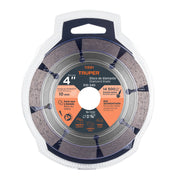 Disco de diamante de 4' x 2.1 mm, rin segmentado, TRUPER