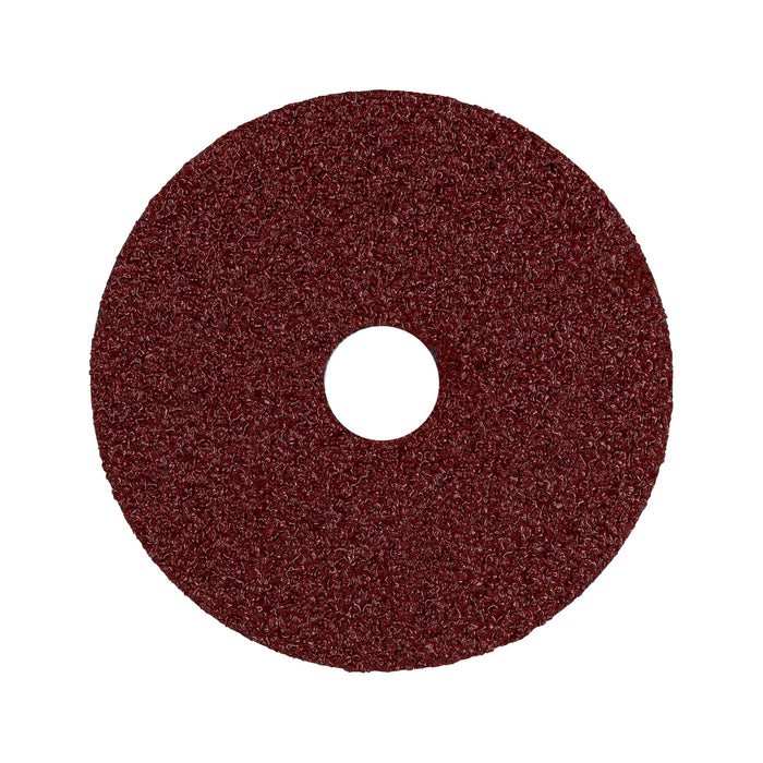 Disco de lija 4-1/2' con respaldo de fibra, grano 24, TRUPER