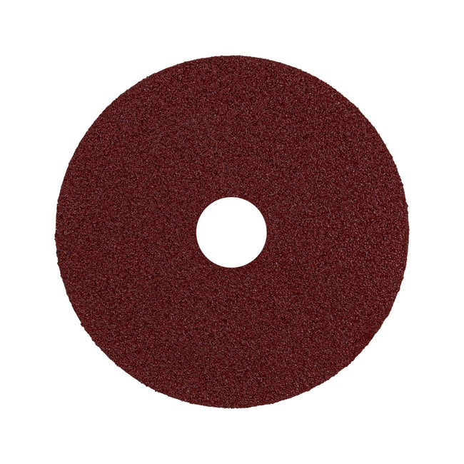 Disco de lija 4-1/2' con respaldo de fibra, grano 50, TRUPER