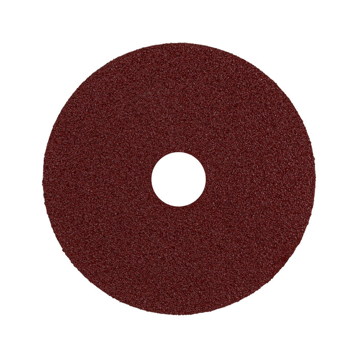 Disco de lija 4-1/2' con respaldo de fibra, grano 50, TRUPER
