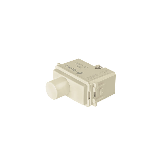 Dimmer giratorio, línea Italiana, marfil, VOLTECK