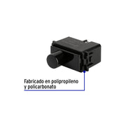 Dimmer giratorio, línea Italiana, color negro, VOLTECK