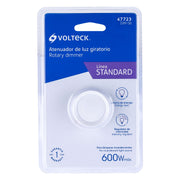 Atenuador de luz giratorio, Standard, blanco, VOLTECK