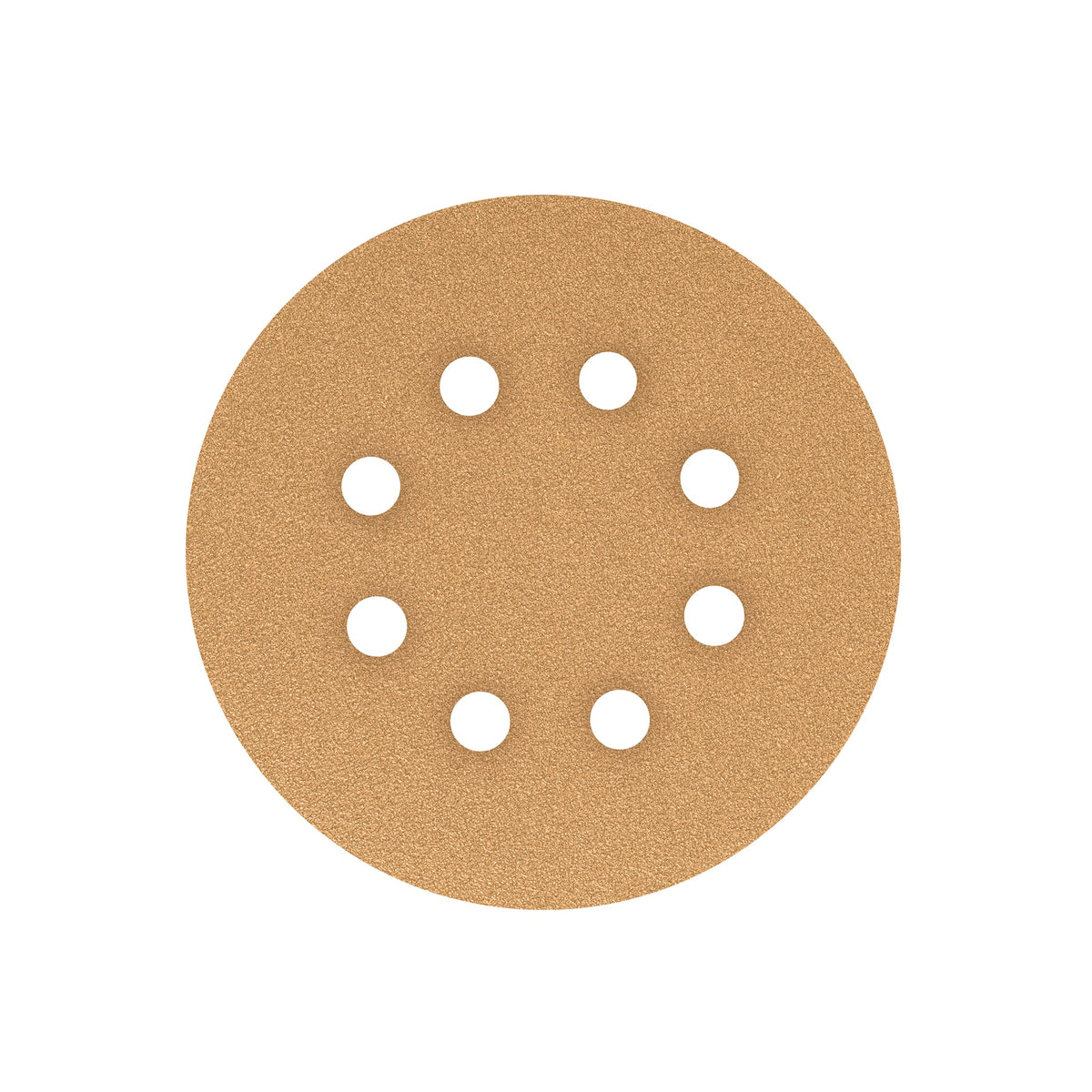 Paquete con 5 discos de lija 5' grano 100, 8 perforaciones