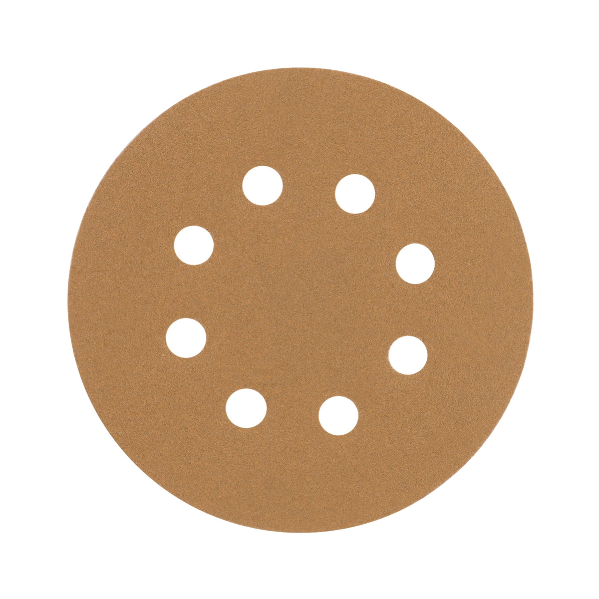 Paquete con 5 discos de lija 5' grano 120, 8 perforaciones
