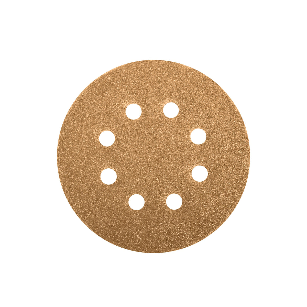 Paquete con 5 discos de lija 5' grano 80, 8 perforaciones