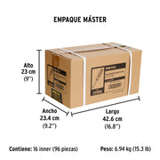 Desarmador de caja 3/16' mango de PVC, PRETUL