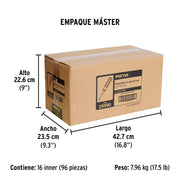 Desarmador de caja 5/16' mango de PVC, PRETUL
