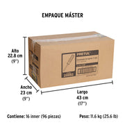 Desarmador de caja 7/16' mango de PVC, PRETUL