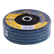 Disco laminado 7', grano 60 centro 7/8', fibra, PRETUL