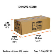Disco laminado 4-1/2', grano 80 centro 7/8', fibra, TRUPER
