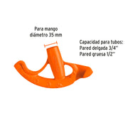 Doblador de tubo conduit 3/4', TRUPER