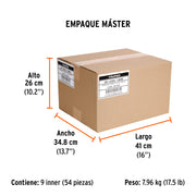 Desarmador de cruz 1/4' x 8' mango de acetato, TRUPER