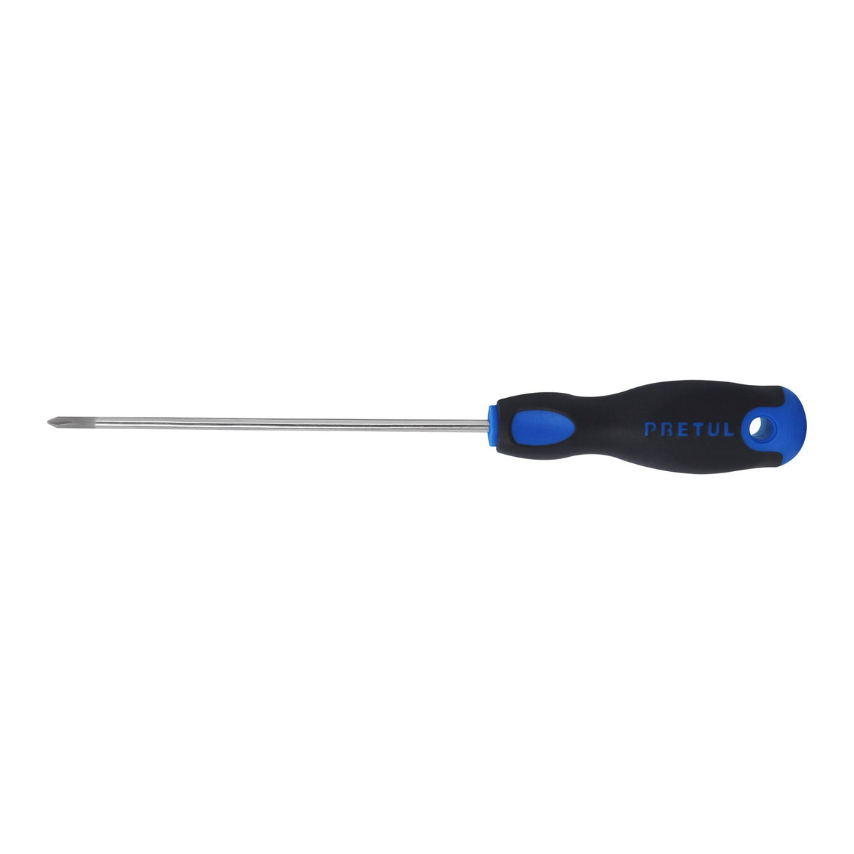 Desarmador de cruz 1/8' x 6' mango Comfort Grip, PRETUL