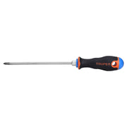 Desarmador de cruz 3/16' x 6' mango Comfort Grip, TRUPER