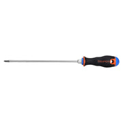 Desarmador de cruz 3/16' x 8' mango Comfort Grip, TRUPER