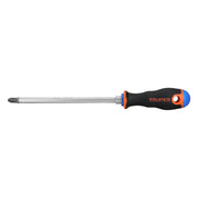 Desarmador de cruz 3/8' x 8' mango Comfort Grip, TRUPER