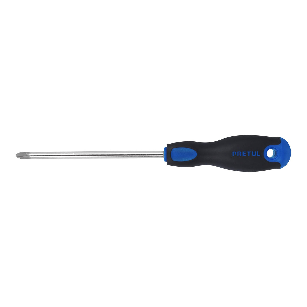 Desarmador de cruz 5/16' x 6' mango Comfort Grip, PRETUL