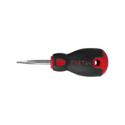 Desarmador plano 1/4' x 1-1/2'mango Comfort Grip, PRETUL