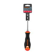 Desarmador plano 1/4' x 4' mango Comfort Grip, TRUPER