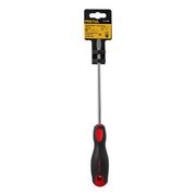 Desarmador plano 1/4' x 6'mango Comfort Grip, PRETUL