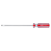 Desarmador plano 1/4 x 8' mango de PVC, PRETUL