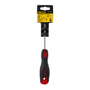 Desarmador plano 3/16 x 3' mango Comfort Grip, PRETUL