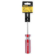 Desarmador plano 3/16 x 4' mango de PVC, PRETUL