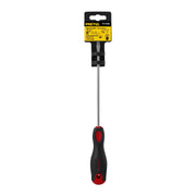 Desarmador plano 3/16 x 6' mango Comfort Grip, PRETUL