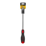 Desarmador plano 3/8' x 8' mango Comfort Grip, PRETUL