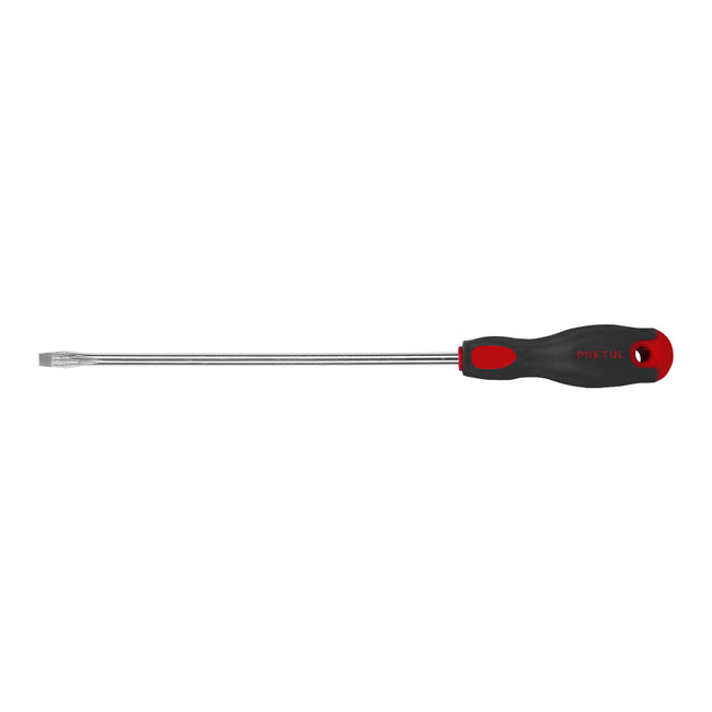 Desarmador plano 5/16' x 10' mango Comfort Grip, PRETUL
