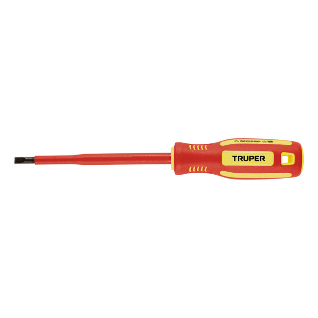 Desarmador dieléctrico plano 7/32' x 5', TRUPER