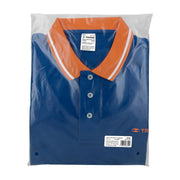 Playera polo performance para hombre, azul, EEG, TRUPER