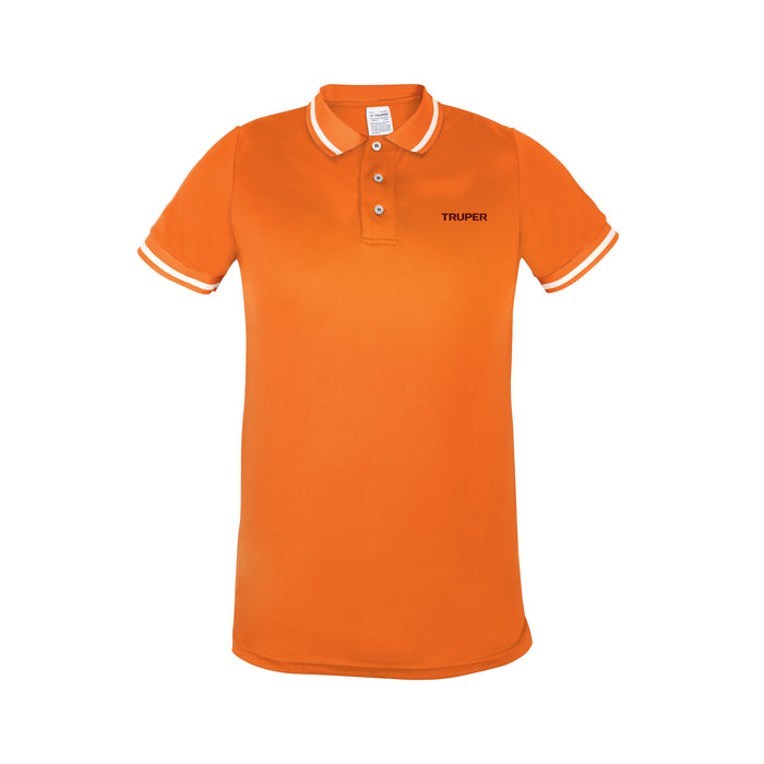 Playera polo performance para hombre, naranja, EG, TRUPER