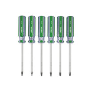 Juego de 6 desarmadores Torx mango de PVC, PRETUL