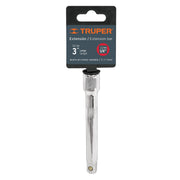 Extensión para matraca, cuadro 1/4', largo 3', TRUPER