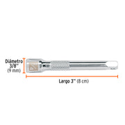 Extensión para matraca, cuadro 1/4', largo 3', TRUPER