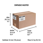 Espátula flexible 4' con mango de plástico, PRETUL