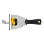 Espátula flexible 4' con mango de plástico, PRETUL