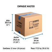 Juego llaves empotrar soldables, maneral metálico, BASIC