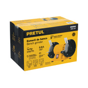 Esmeril de banco de 5' de 1/6 HP (120 W), PRETUL