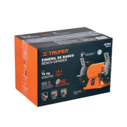 Esmeril de banco de 5' de 1/4 HP (185 W), TRUPER
