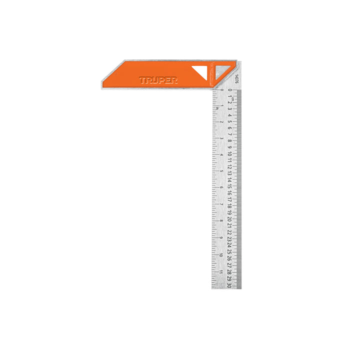 Escuadra 12' para carpintero con mango 100% de aluminio