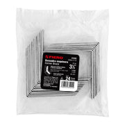 Bolsa con 24 escuadras esquineras 3-1/2' x 3-1/2', FIERO