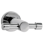 Gancho doble metálico cromo para toallas, FOSET ELEMENT