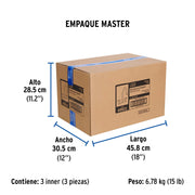 Mezcladora satín cuello alto para fregadero, FOSET ELEMENT