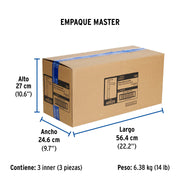 Monomando alto cromo para lavabo, FOSET ELEMENT