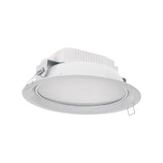 Luminario LED empotrable 12 W 6500 K, redondo, VOLTECK