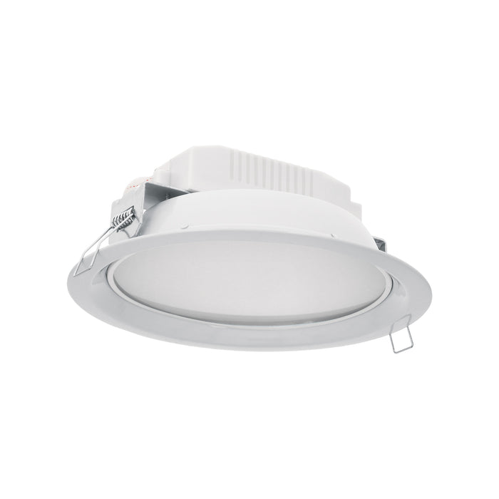 Luminario LED empotrable 12 W 6500 K, redondo, VOLTECK